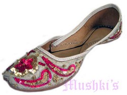 beaded slipper - click here for large view